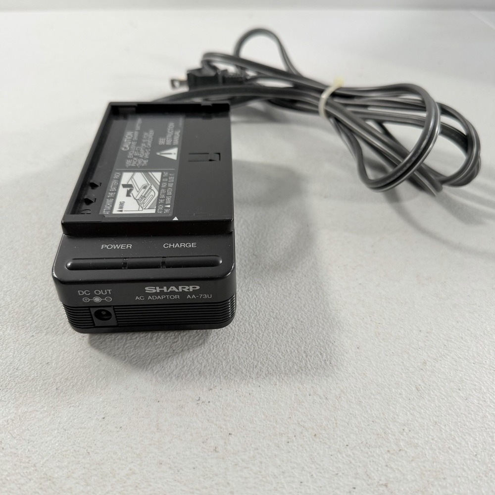 Sharp‎ AA-73U Camcorder Battery Charger AC Adaptor Power Supply TESTED WORKING